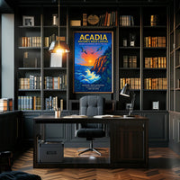Acadia Nature's Bold Canvas Poster PosterGoat