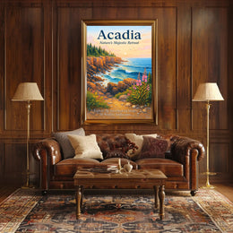 Acadia Nature's Majestic Retreat Poster PosterGoat