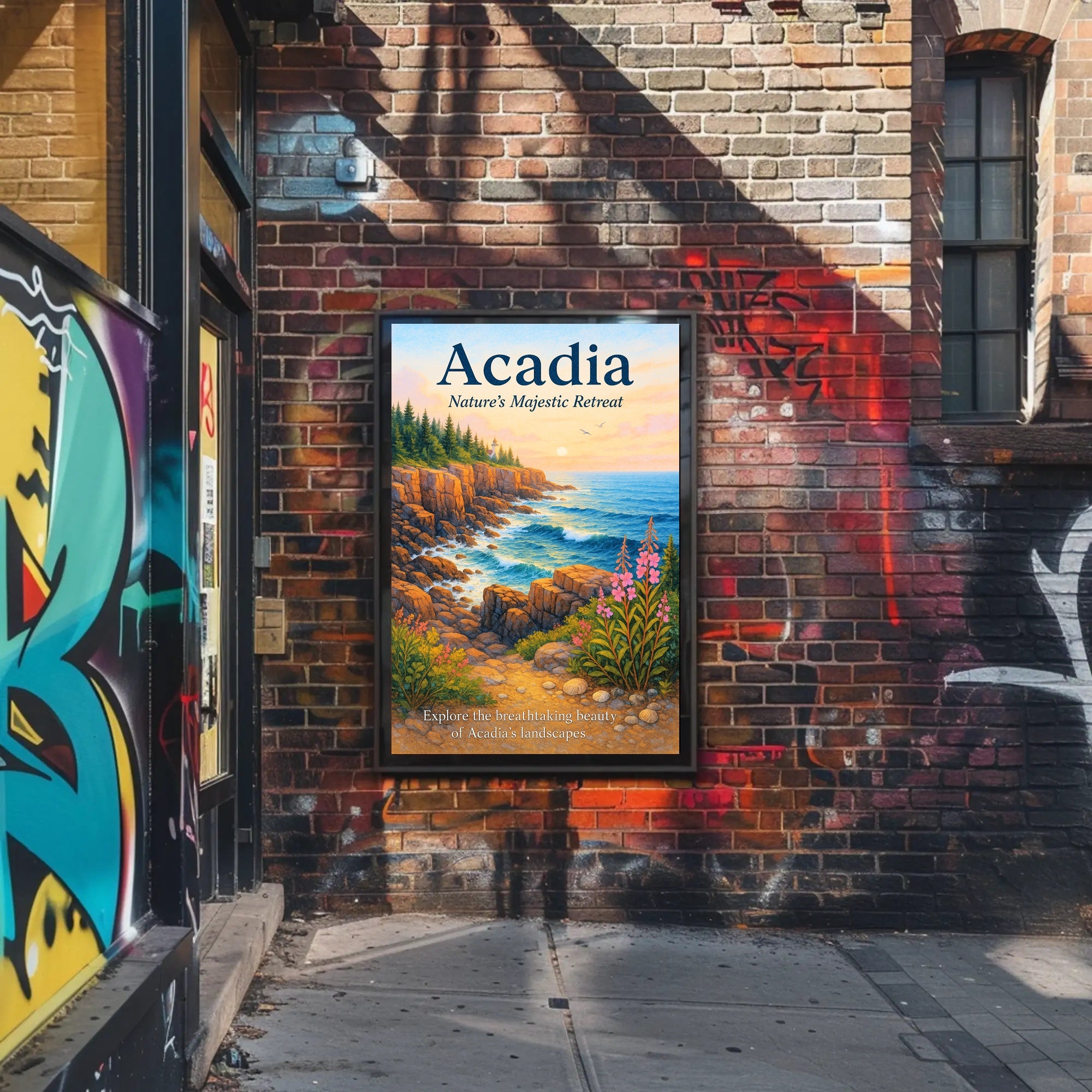 Acadia Nature's Majestic Retreat Poster PosterGoat