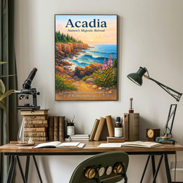 Acadia Nature's Majestic Retreat Poster PosterGoat