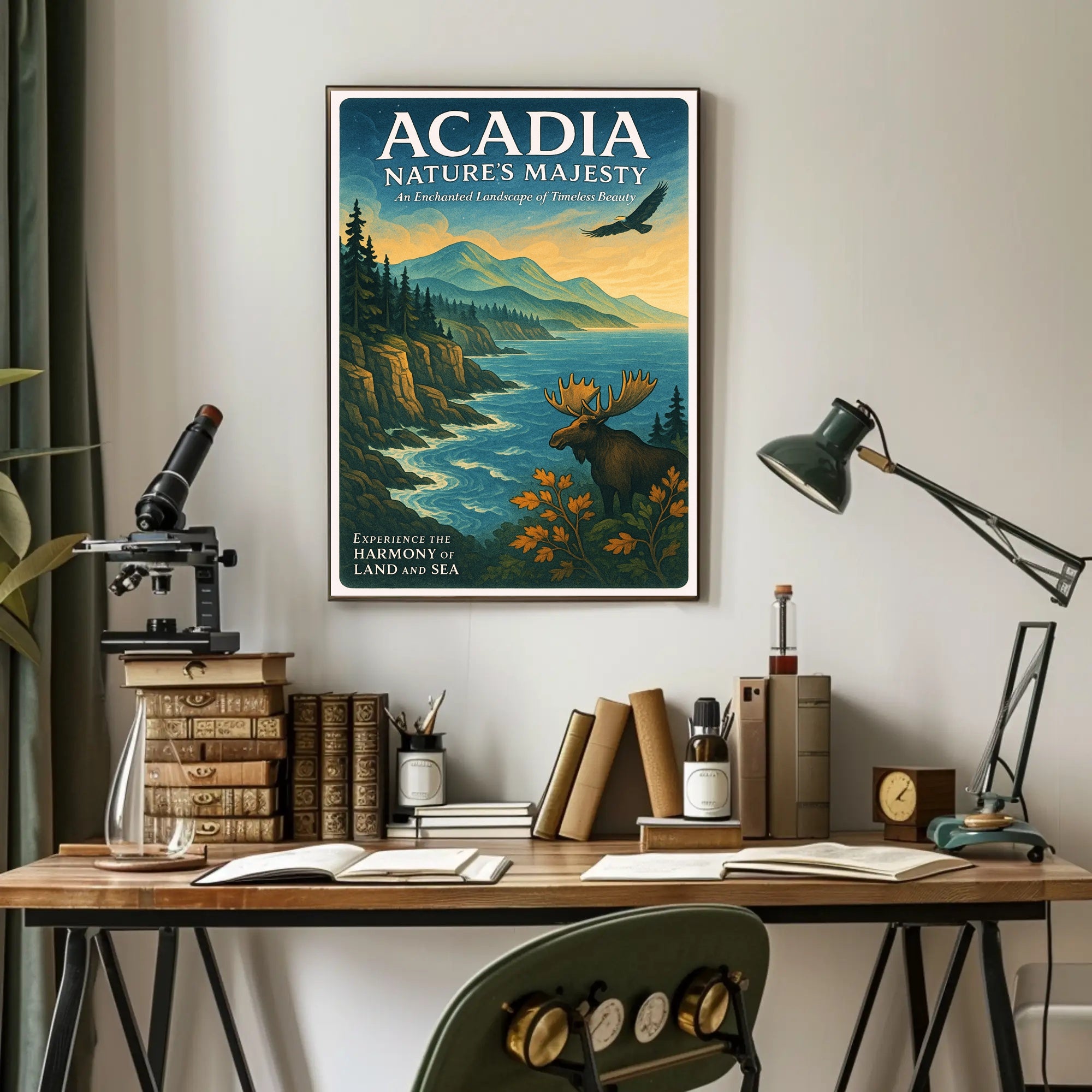 Acadia Nature's Majesty Poster PosterGoat