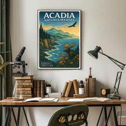Acadia Nature's Majesty Poster PosterGoat
