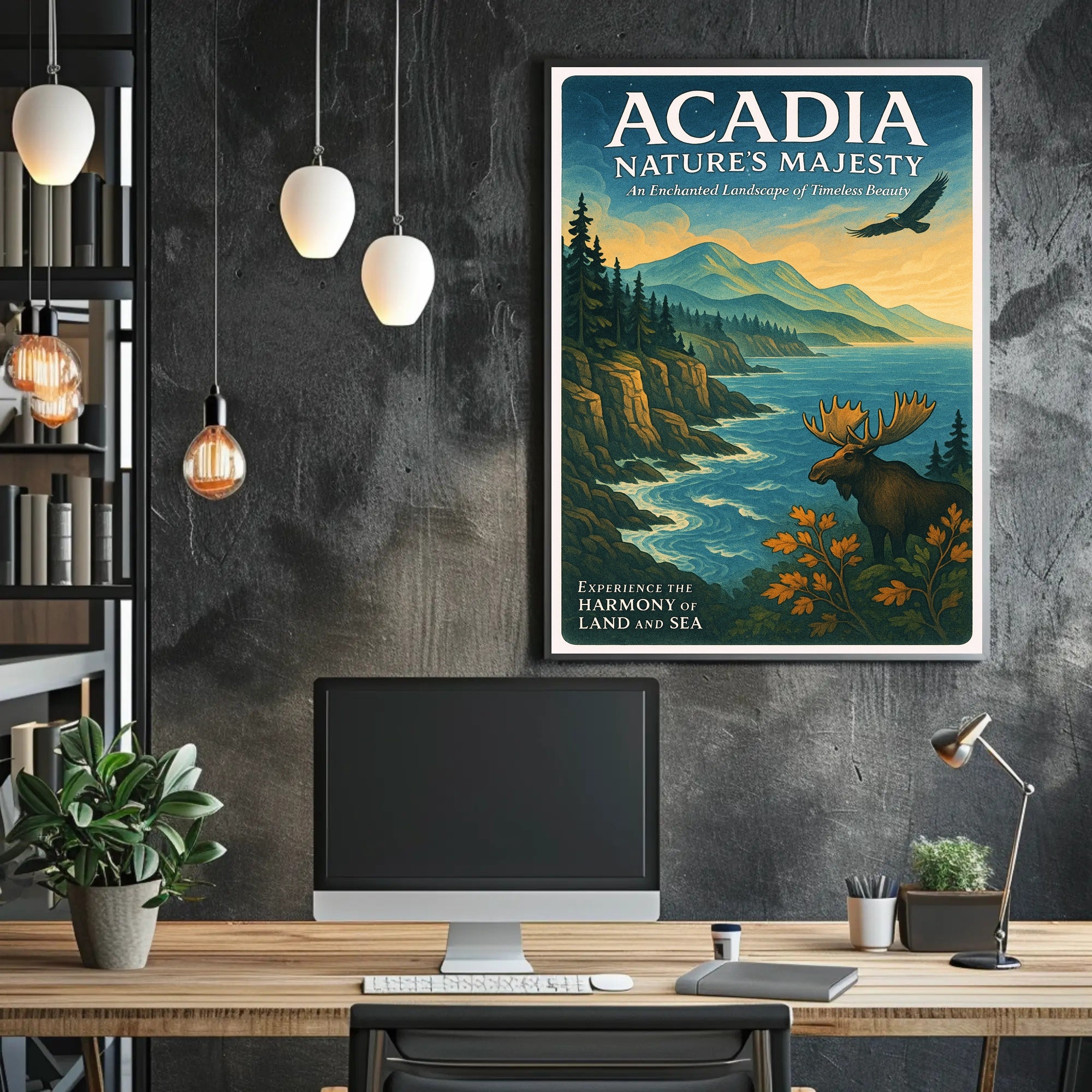 Acadia Nature's Majesty Poster PosterGoat