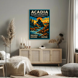 Acadia Nature’s Masterpiece Poster PosterGoat