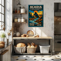 Acadia Nature’s Masterpiece Poster PosterGoat