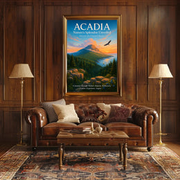Acadia Nature's Splendor Unveiled Poster PosterGoat
