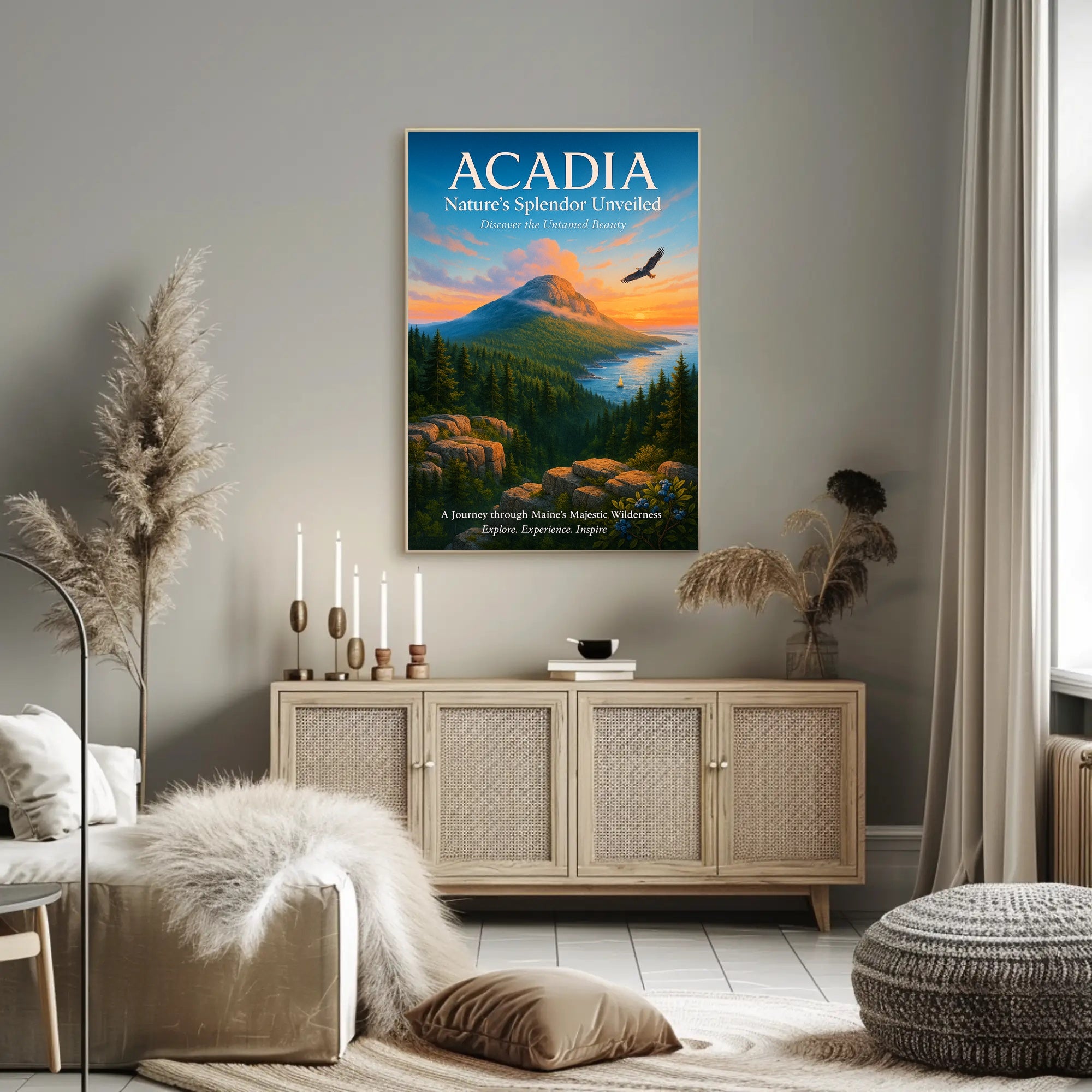 Acadia Nature's Splendor Unveiled Poster PosterGoat