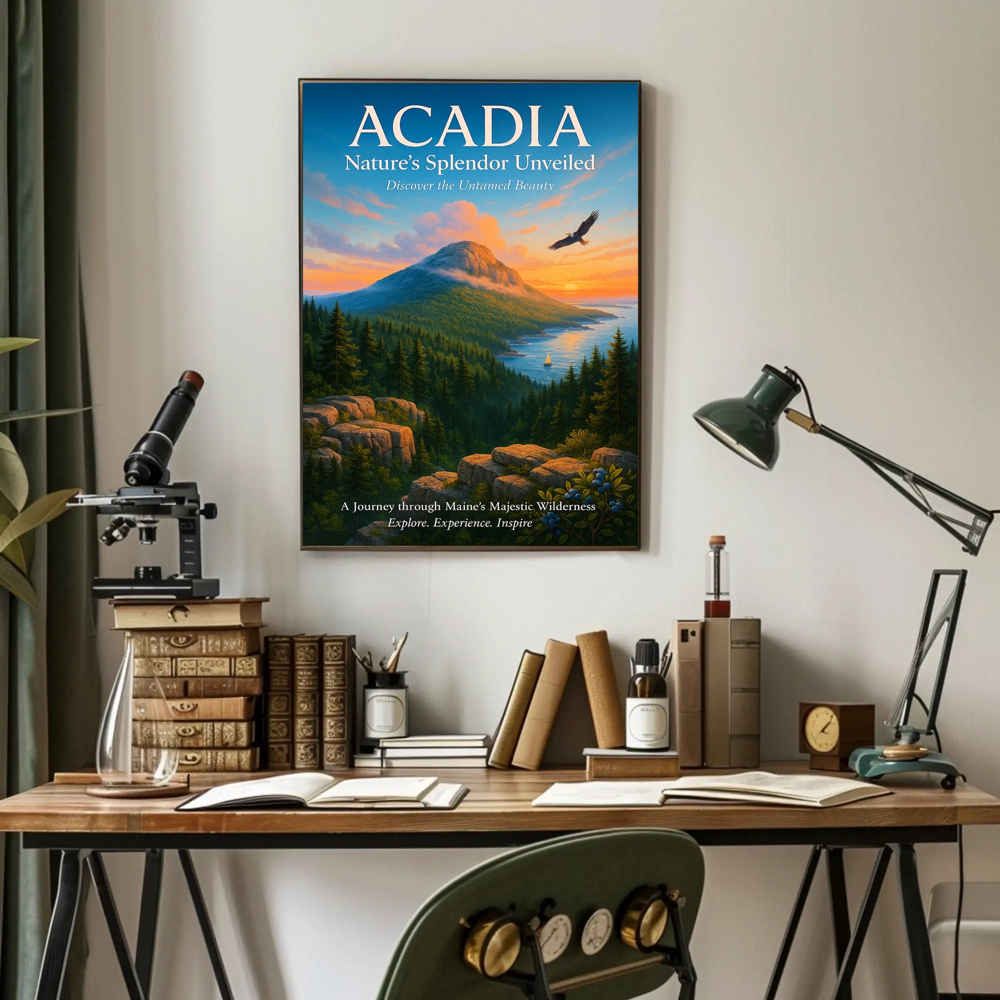 Acadia Nature's Splendor Unveiled Poster PosterGoat