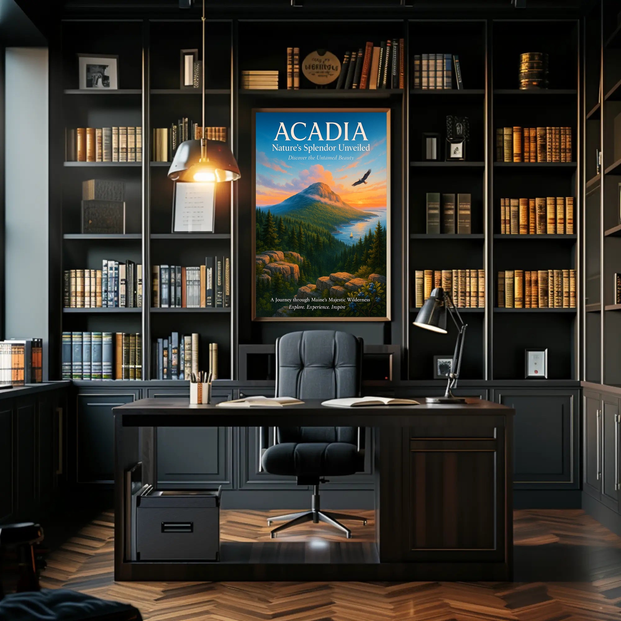 Acadia Nature's Splendor Unveiled Poster PosterGoat