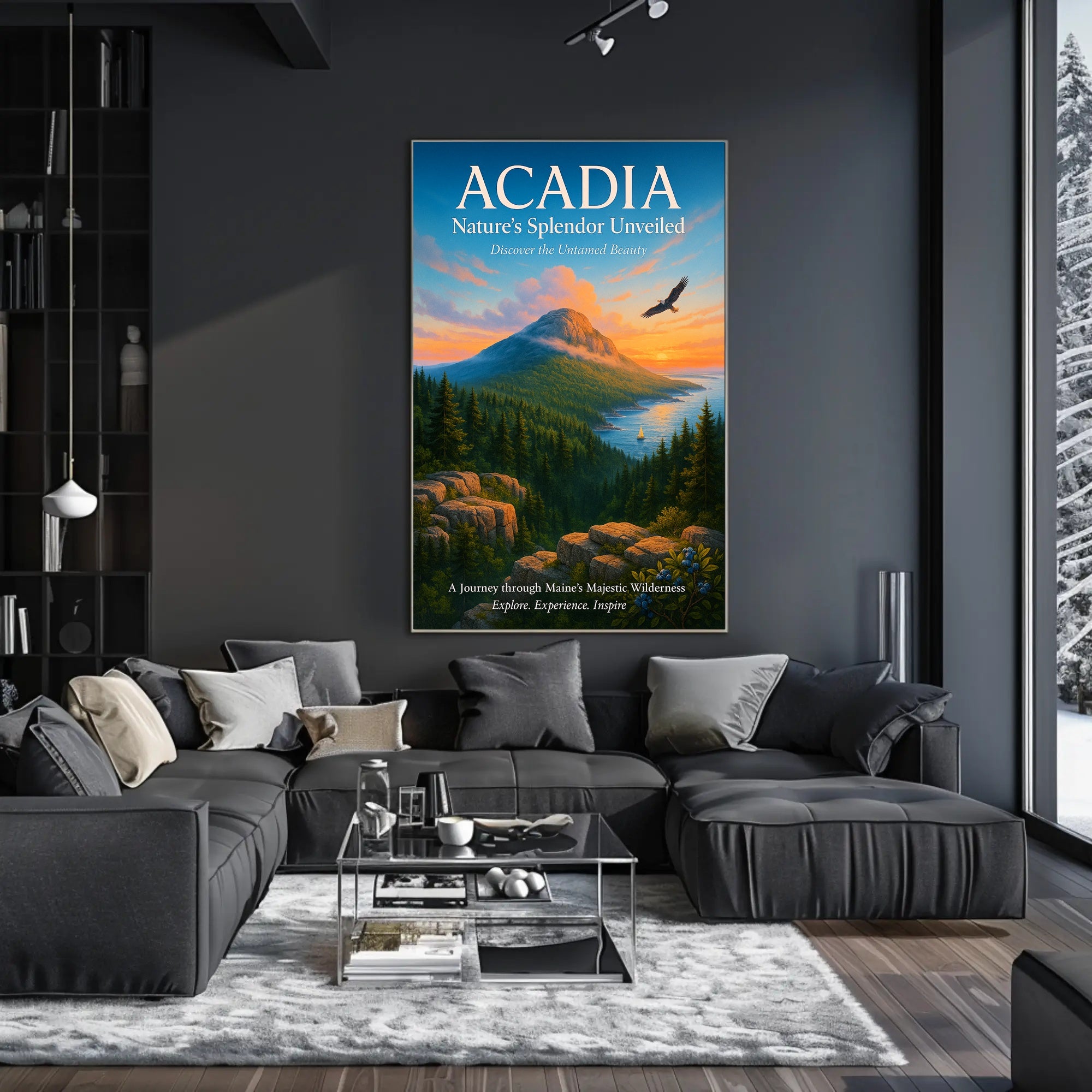 Acadia Nature's Splendor Unveiled Poster PosterGoat