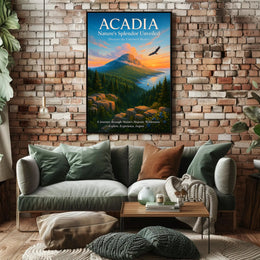 Acadia Nature's Splendor Unveiled Poster PosterGoat