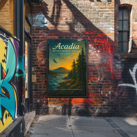 Acadia Natures Majestic Embrace Poster PosterGoat