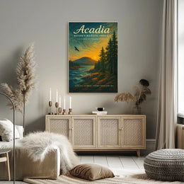 Acadia Natures Majestic Embrace Poster PosterGoat