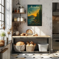 Acadia Natures Majestic Embrace Poster PosterGoat