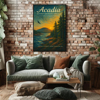 Acadia Natures Majestic Embrace Poster PosterGoat