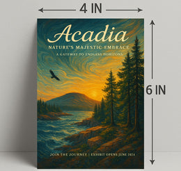 Acadia Natures Majestic Embrace Poster PosterGoat