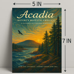 Acadia Natures Majestic Embrace Poster PosterGoat