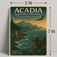 Acadia Natures Majesty Poster PosterGoat