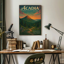 Acadia Where Nature Abounds Poster PosterGoat