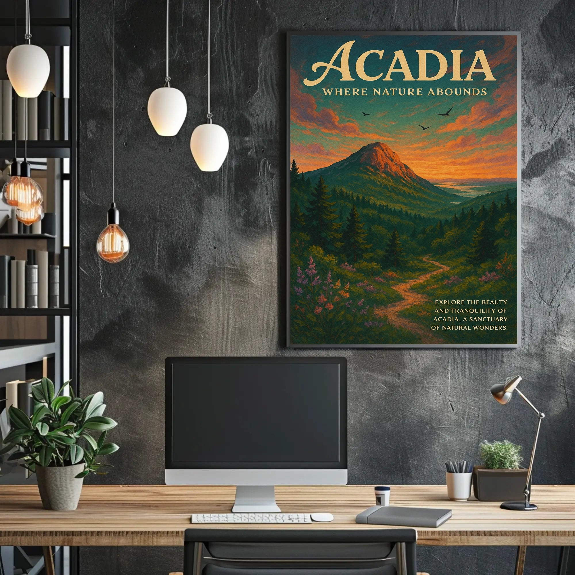 Acadia Where Nature Abounds Poster PosterGoat