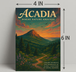 Acadia Where Nature Abounds Poster PosterGoat