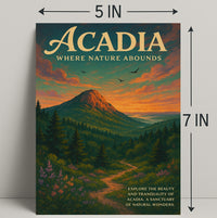 Acadia Where Nature Abounds Poster PosterGoat