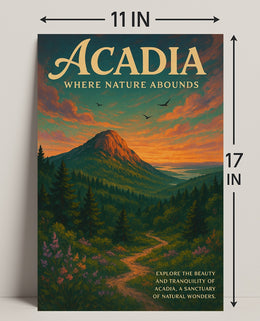 Acadia Where Nature Abounds Poster PosterGoat