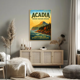Acadia Where Nature Speaks Poster PosterGoat