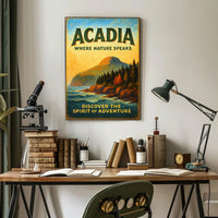 Acadia Where Nature Speaks Poster PosterGoat