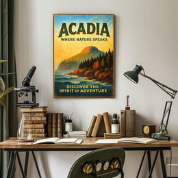 Acadia Where Nature Speaks Poster PosterGoat