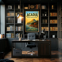 Acadia Where Nature Speaks Poster PosterGoat