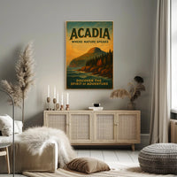 Acadia Where Nature Speaks Poster PosterGoat