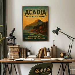 Acadia Where Nature Speaks Poster PosterGoat
