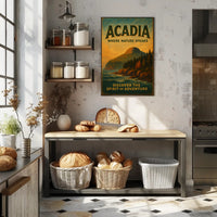 Acadia Where Nature Speaks Poster PosterGoat