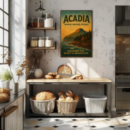 Acadia Where Nature Speaks Poster PosterGoat