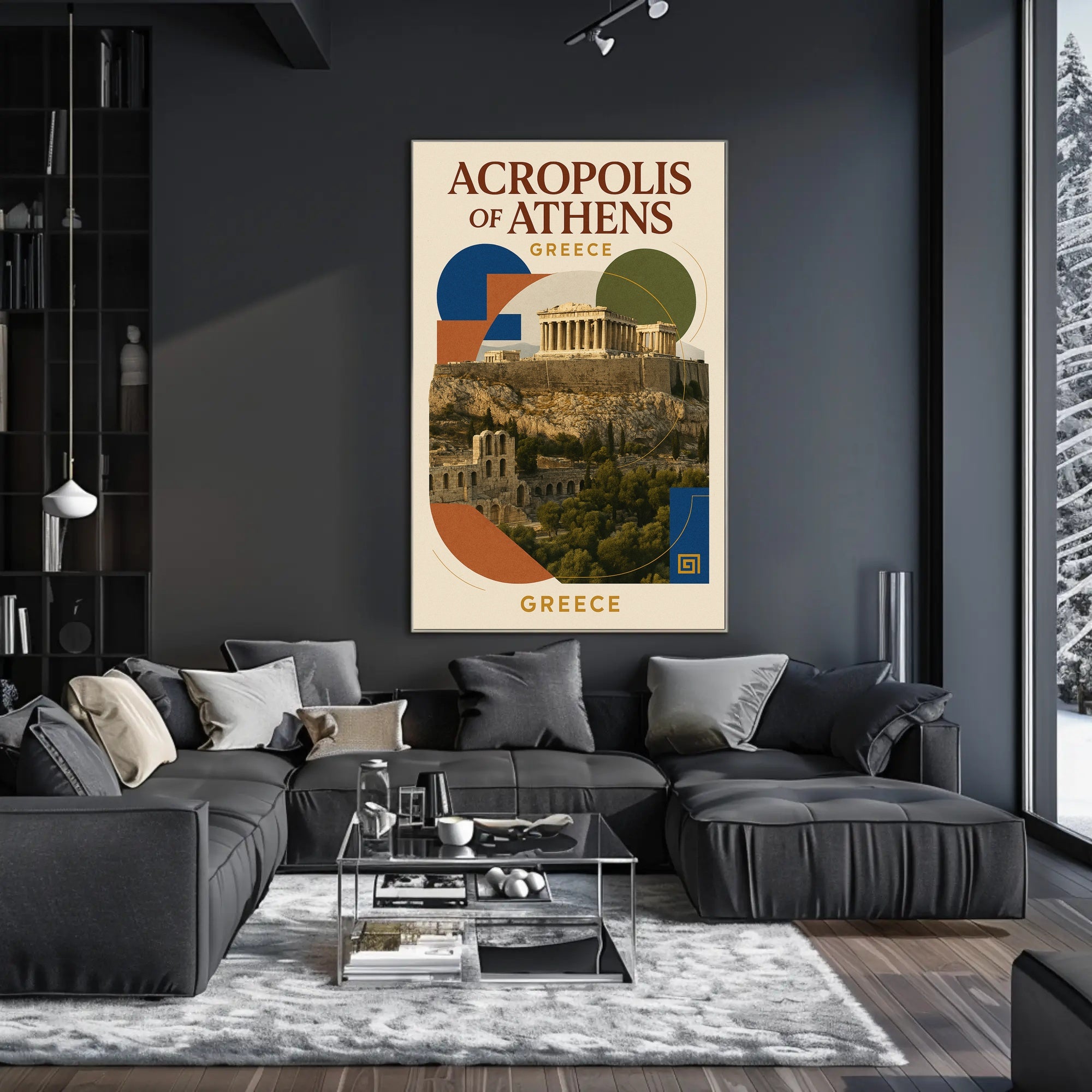 Acropolis of Athens Poster PosterGoat