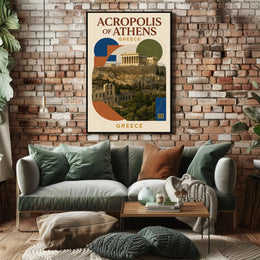 Acropolis of Athens Poster PosterGoat
