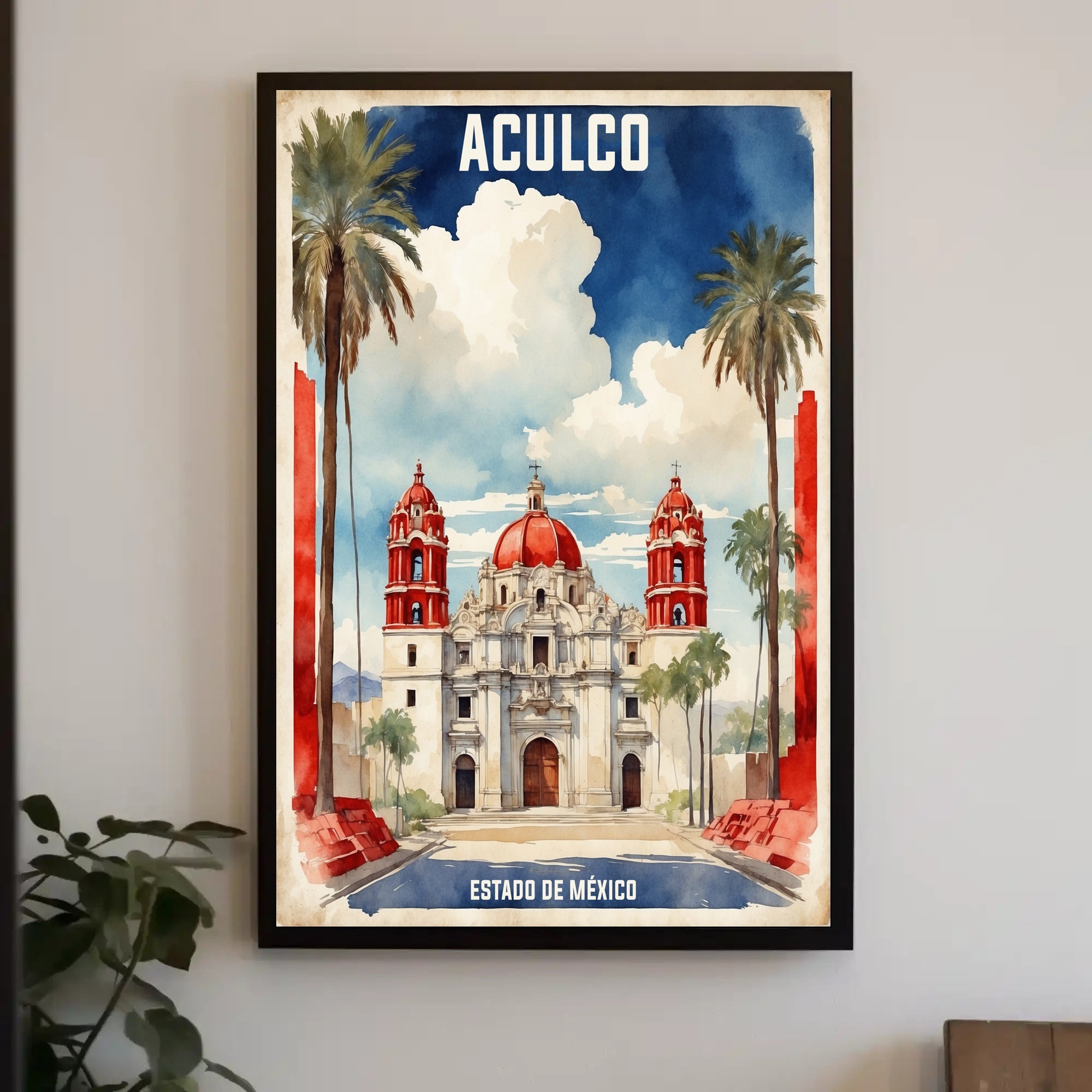 Aculco's Colonial Charm: Heritage Travel Poster PosterGoat