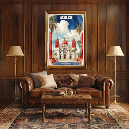 Aculco's Colonial Charm: Heritage Travel Poster PosterGoat