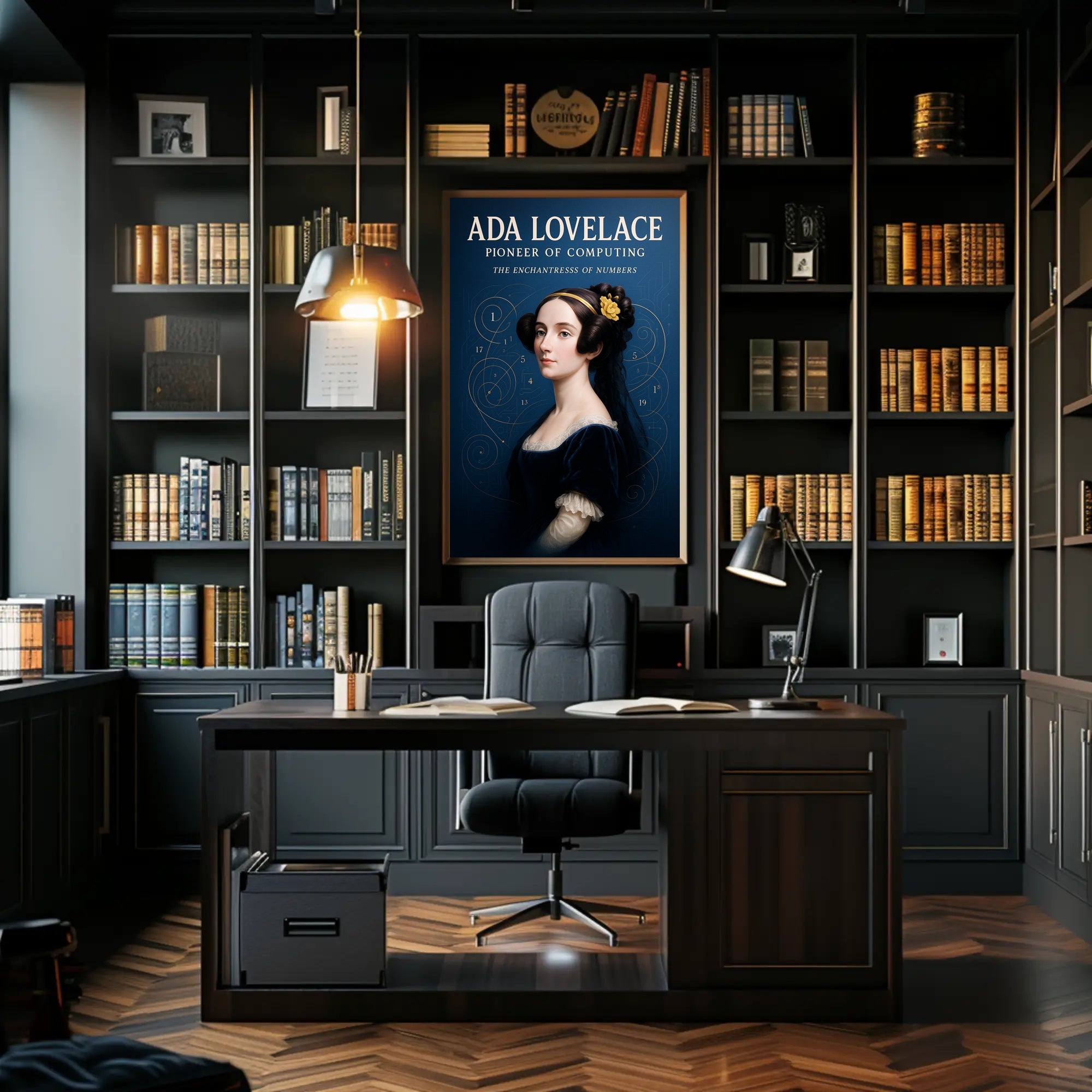 Ada Lovelace Pioneer of Computing Poster PosterGoat