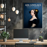 Ada Lovelace Pioneer of Computing Poster PosterGoat