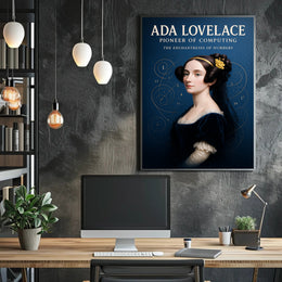 Ada Lovelace Pioneer of Computing Poster PosterGoat