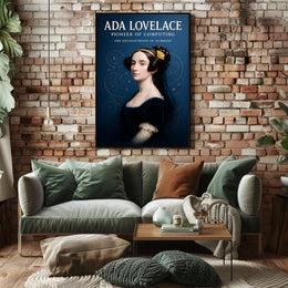 Ada Lovelace Pioneer of Computing Poster PosterGoat
