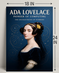 Ada Lovelace Pioneer of Computing Poster PosterGoat