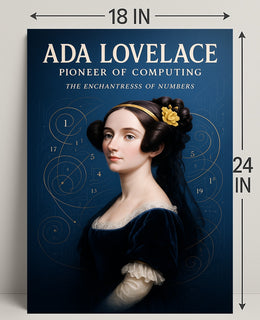 Ada Lovelace Pioneer of Computing Poster PosterGoat
