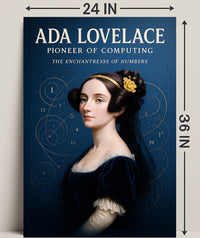 Ada Lovelace Pioneer of Computing Poster PosterGoat
