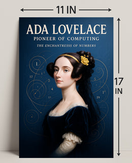 Ada Lovelace Pioneer of Computing Poster PosterGoat