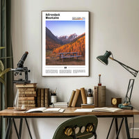 Adirondack Mountains Scenic View National Park Poster PosterGoat