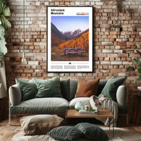Adirondack Mountains Scenic View National Park Poster PosterGoat