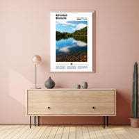 Adirondack Serenity Scenic View Travel Poster PosterGoat